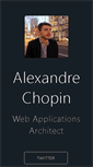 Mobile Screenshot of alexchopin.com