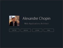 Tablet Screenshot of alexchopin.com